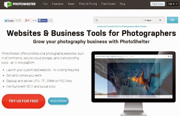membuat website bagi fotografer profesional