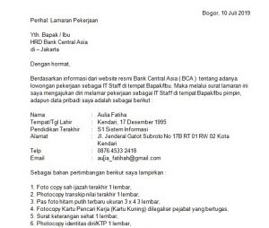 download : contoh surat lamaran kerja menarik, baik, dan