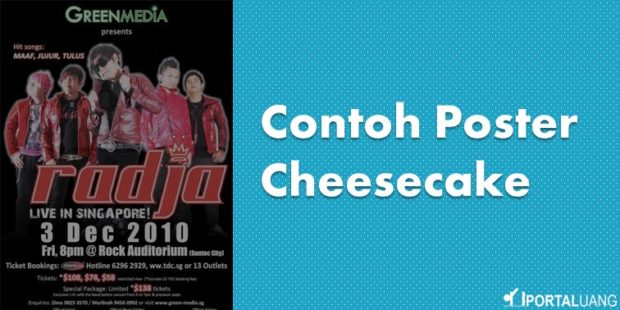 Contoh Poster Cheesecake