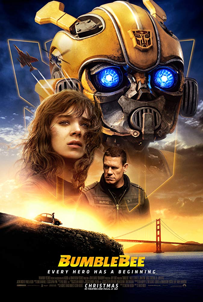 Contoh Poster Film Action Bumblebee (2018)