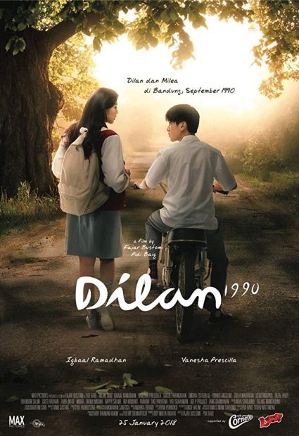Contoh Poster Film Indonesia Dilan 1990 (2018)