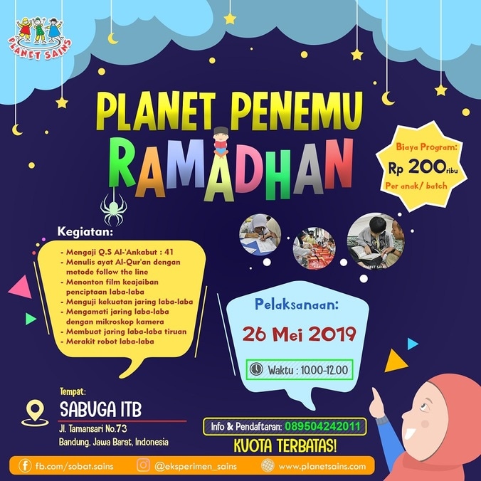 7 Contoh Gambar Poster Kegiatan Sekolah Pameran Ramadhan Lomba - Riset