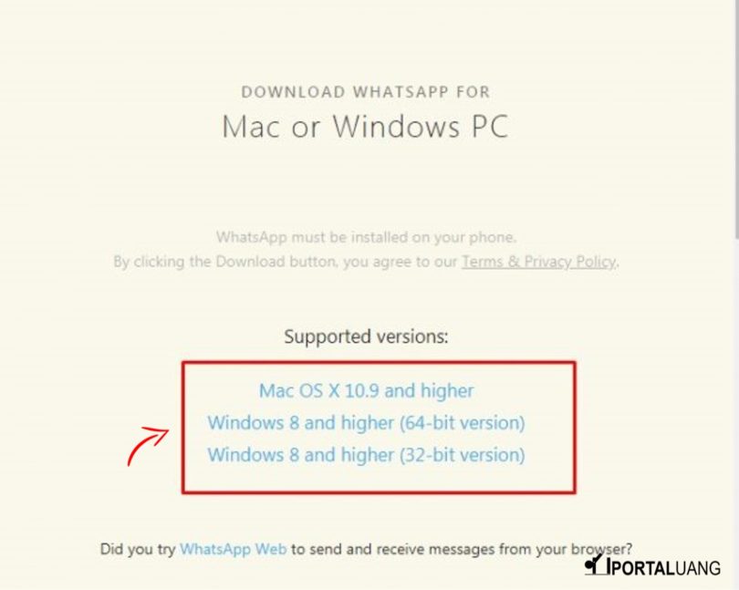 Cara Download WhatsApp 2024 Di Laptop PC HP Android IPhone   Download Whatsapp For Pc Windows 7 32 Bit 810x647 