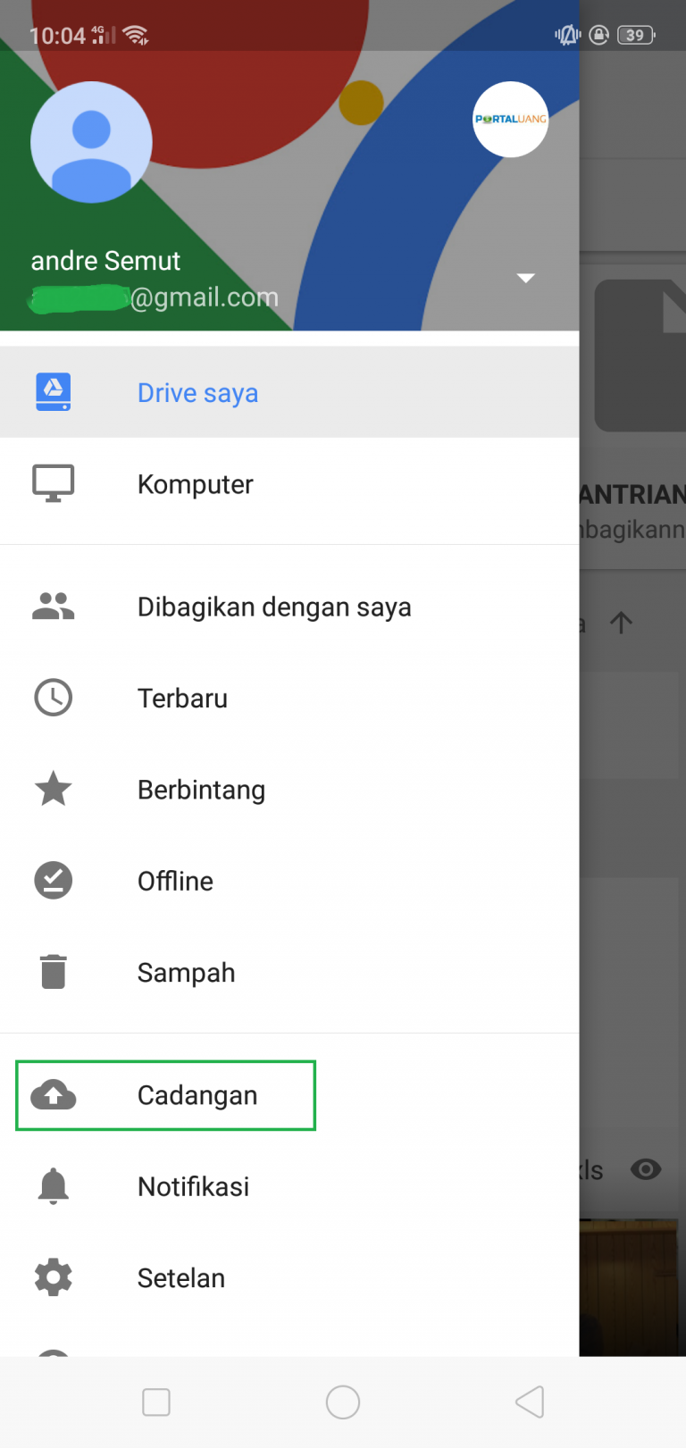 Cara Melihat Cadangan Chat Whatsapp Di Google Drive
