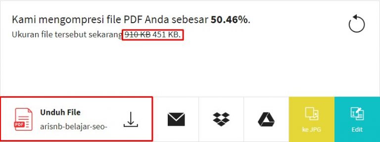 CARA KOMPRES FILE PDF [ Online / Offline ] : Menjadi Kecil 100 Kb - 1 ...