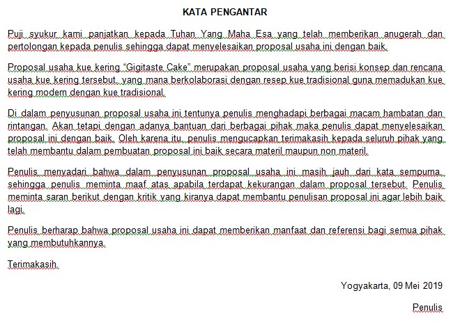 Contoh Laporan Keuangan Usaha Kue Kering Nusagates