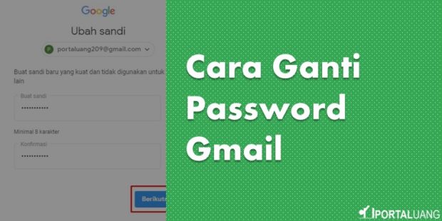 cara ganti password gmail