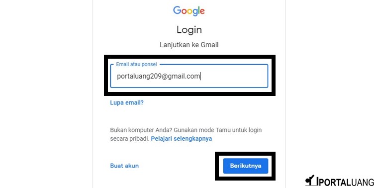 cara ganti password gmail yang lupa di komputer