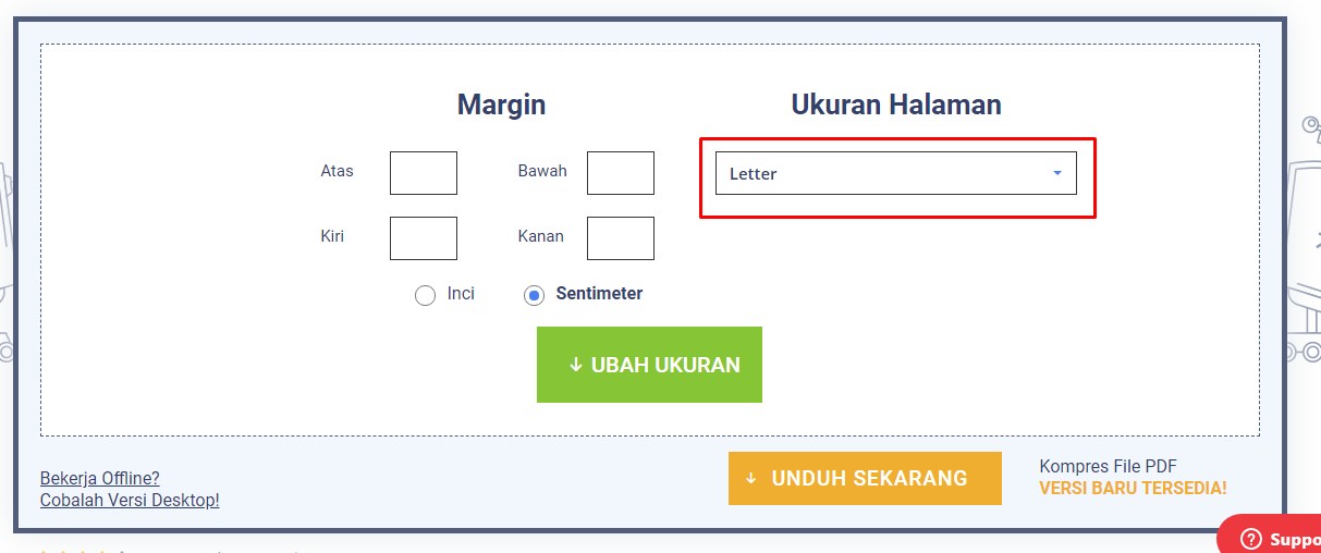 Cara Memperbesar Ukuran file Pdf Online