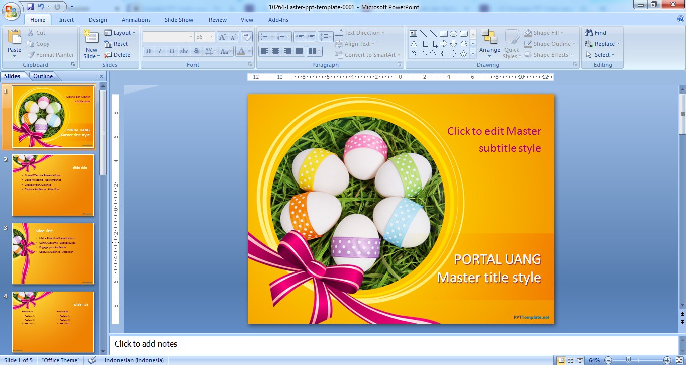 Download 9+ Template PPT Lucu Gratis (2024)
