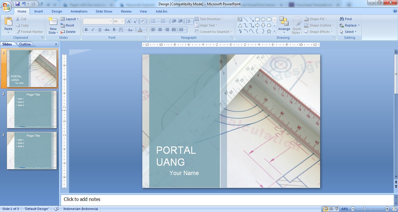 Download 9+ Template PPT Untuk Sidang Skripsi Gratis (2021)