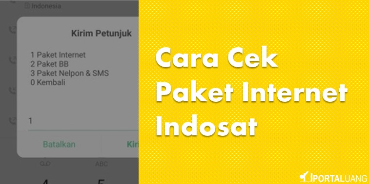 Cara Cek Paket Internet Indosat