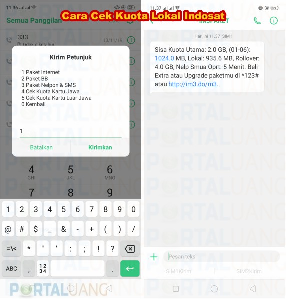 Cara Cek Kuota Lokal Indosat Mudah Dan Cepat