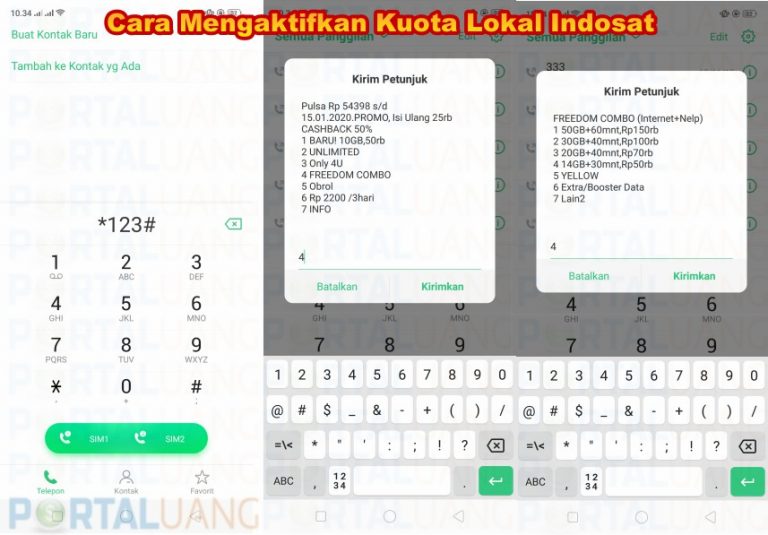 Bagaimana Cara Mengaktifkan Kuota Lokal Indosat