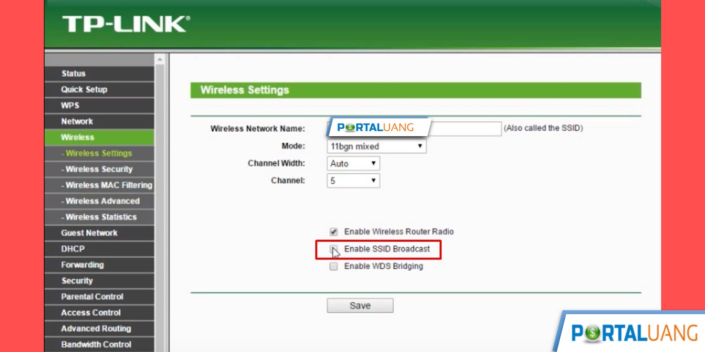 Cara Menyembunyikan WiFi IndiHome TP-Link