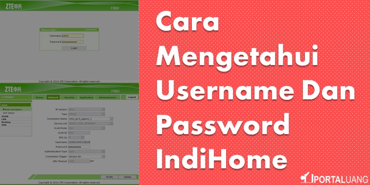 Cara Mengetahui Username Dan Password IndiHome
