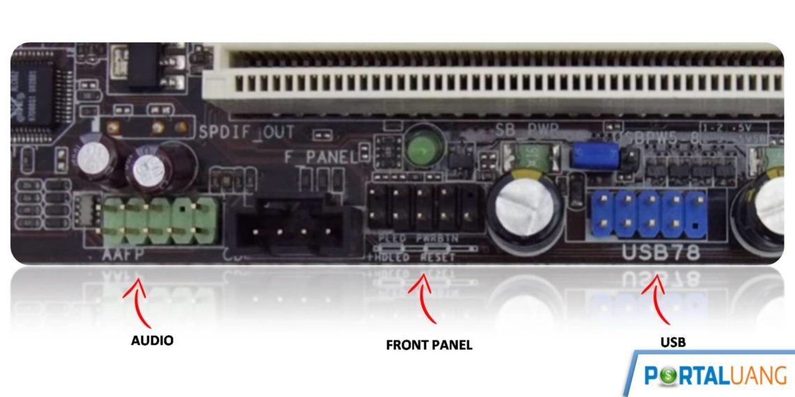 Cara Mudah Memasang Kabel Front Panel Pada Motherboard