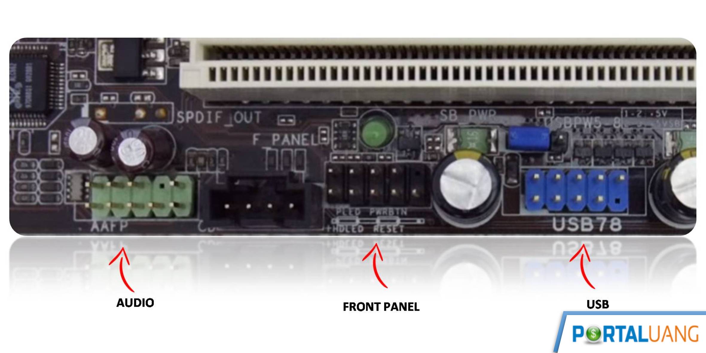 Pin Front Panel Motherboard