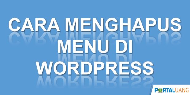 Hapus Menu Wordpress
