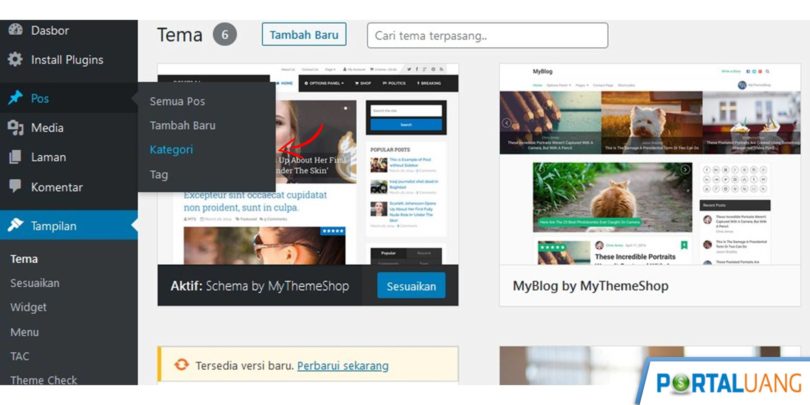 Cara Membuat, Mengedit dan Mengahpus Kategori di Wordpress