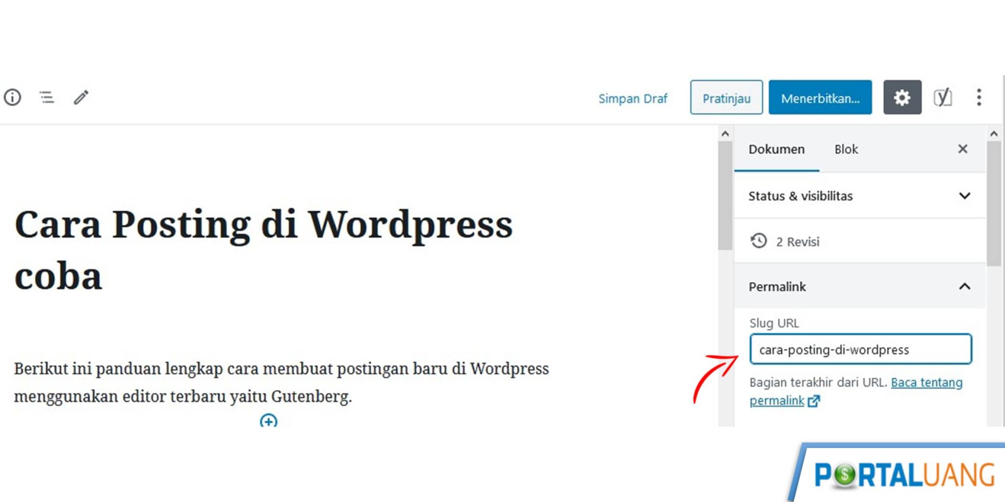 Cara Membuat Postingan Baru Di Wordpress (Step By Step + Gambar)