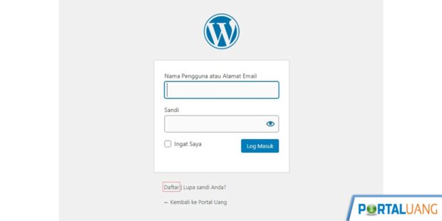 login wordpress wp-admin