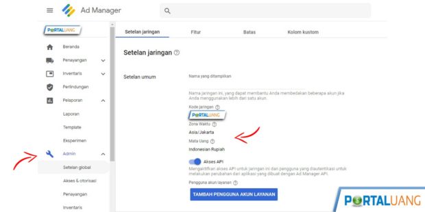 Cara Daftar dan Setelan Jaringan Google Ad Manager
