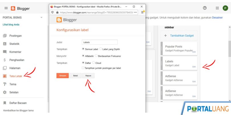 Cara Membuat Menu Bar Dan Sub Menu Di Blogger Untuk Pemula