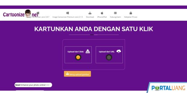 Aplikasi edit foto menjadi kartun online