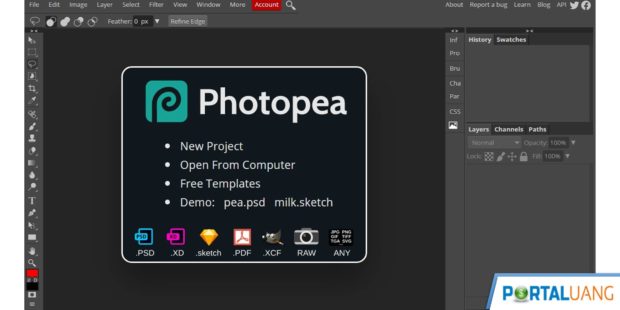 aplikasi edit foto online seperti photoshop