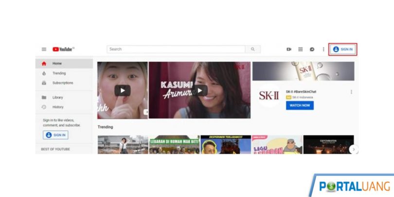 3 Cara Membuat Dan Mengganti Akun Youtube Di Laptop Hp 0010