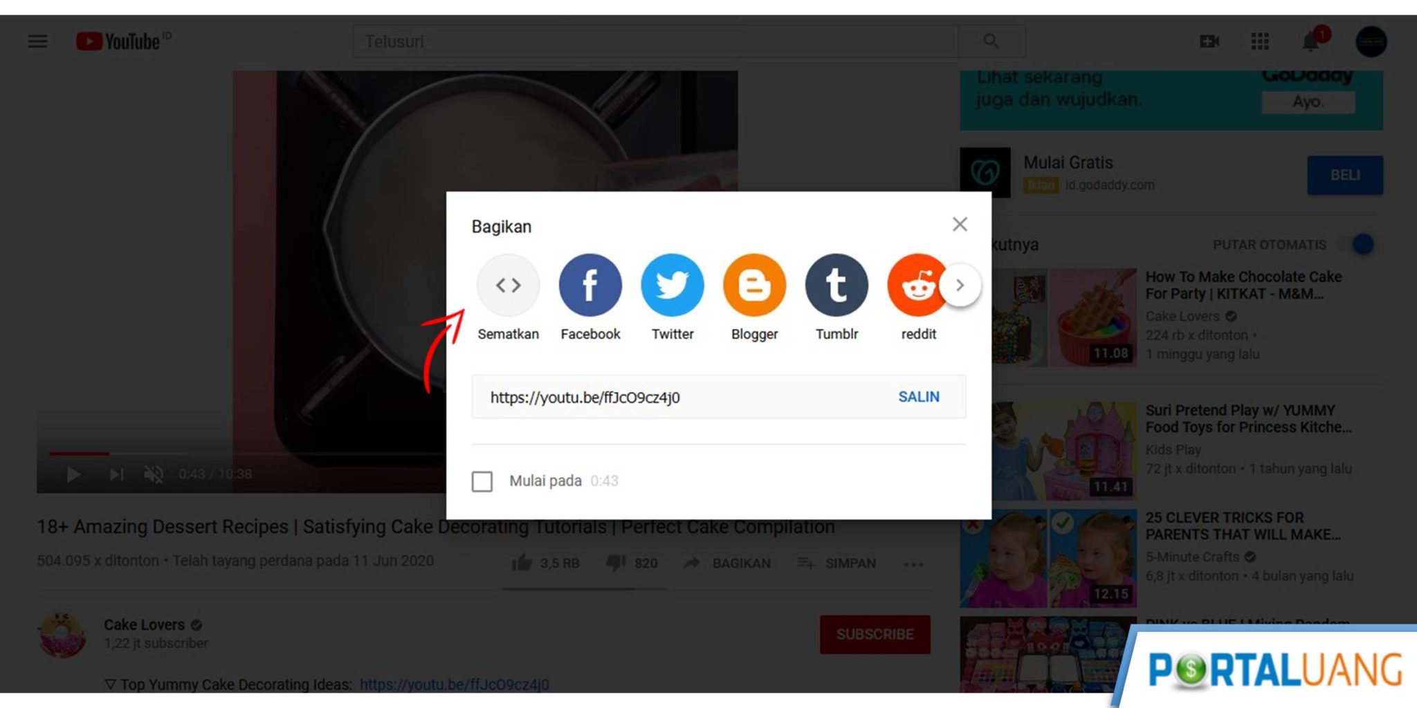 7 Cara Embed Video Youtube Paling Lengkap