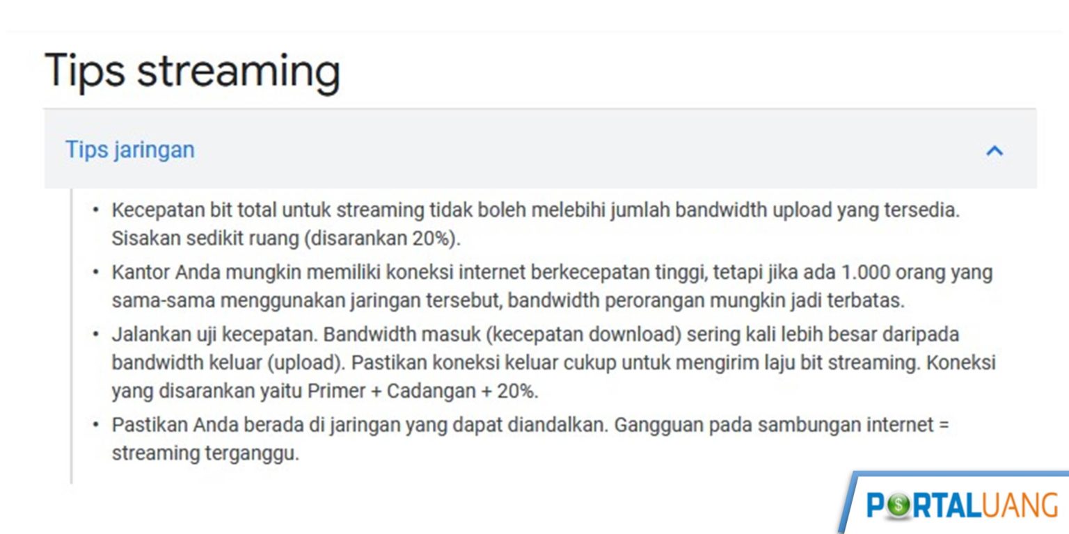 Live Streaming Youtube : Tutorial Lengkap