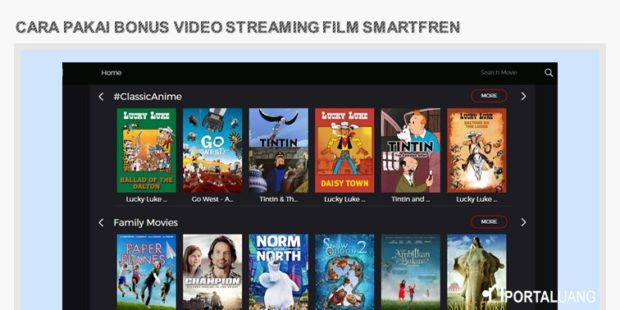 Cara Pakai Bonus Video Streaming Film Smartfren