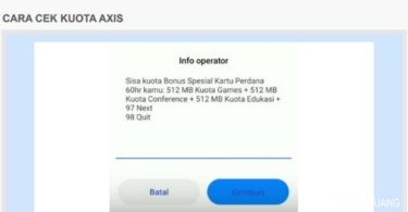 Paket Sms Axis Agustus 2021 Ke Semua Operator