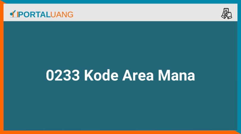0233 Kode Area Mana