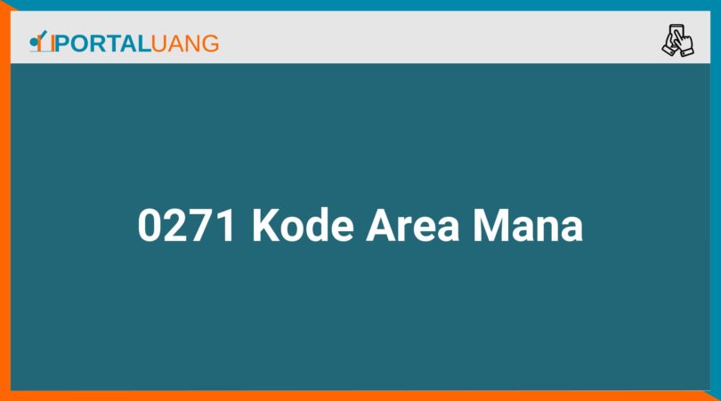 0271 Kode Area Mana