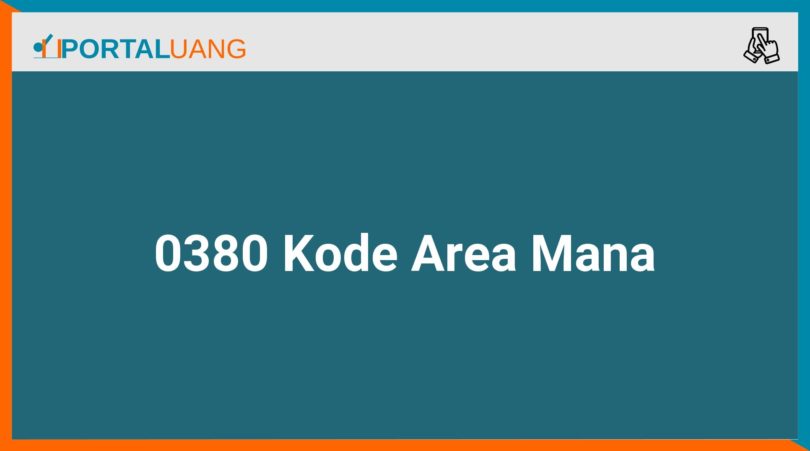 0380 Kode Area Mana