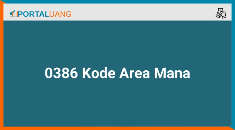 0386 Kode Area Mana
