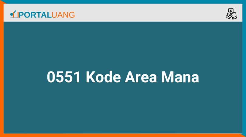 0551 Kode Area Mana