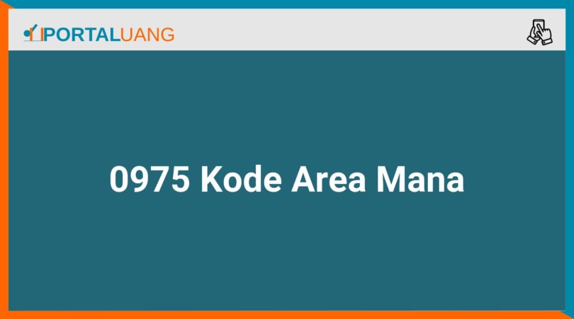 0975 Kode Area Mana