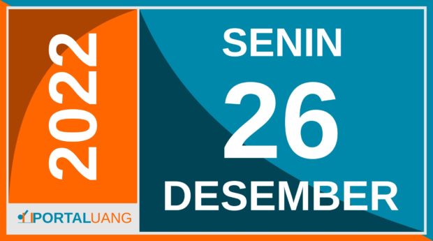 Tanggal 26 Desember 2022 : Memperingati Apa, Weton, Zodiak, Shio, Kalender Jawa dan Islam