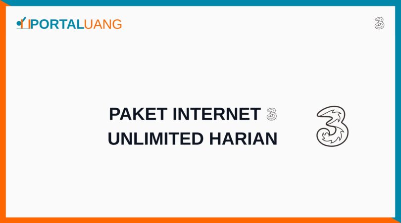Paket Internet (Tri) 3 Unlimited Harian