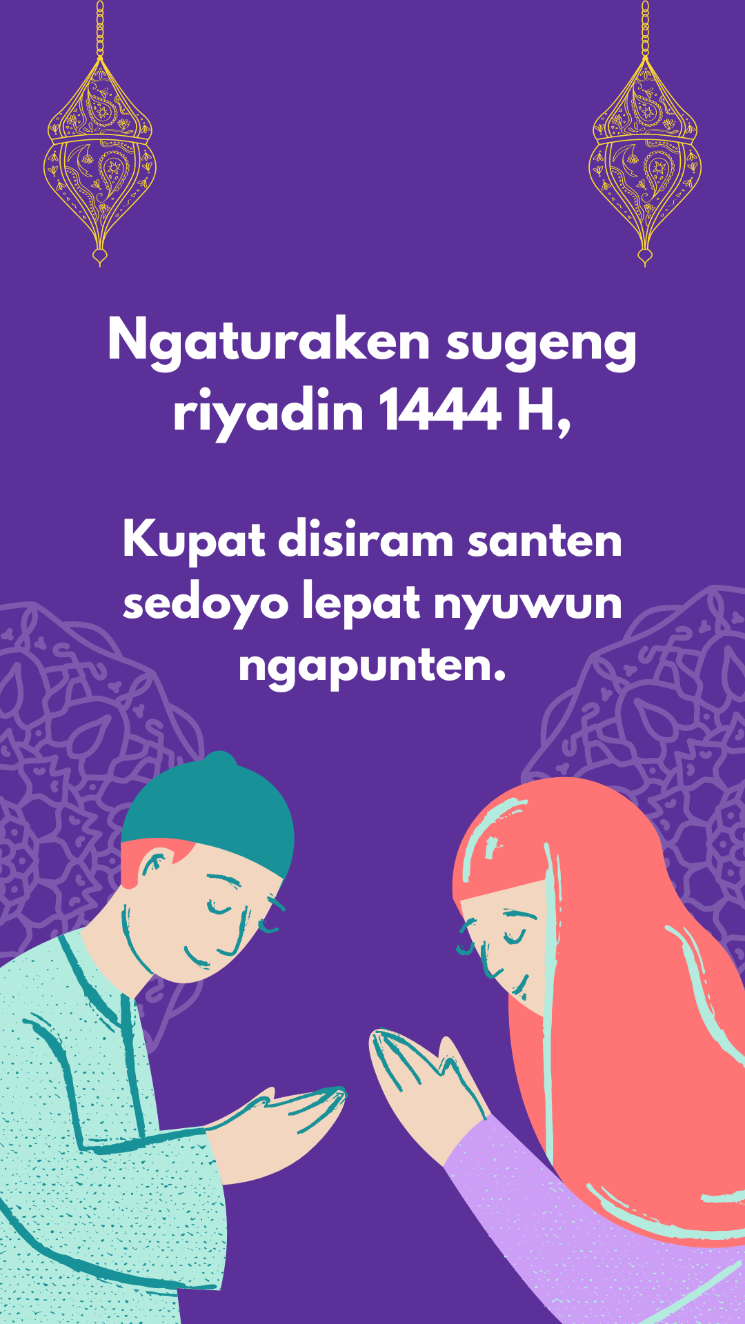 7 Gambar Ucapan Selamat Hari Raya Idul Fitri Bahasa Jawa Dan Artinya ...