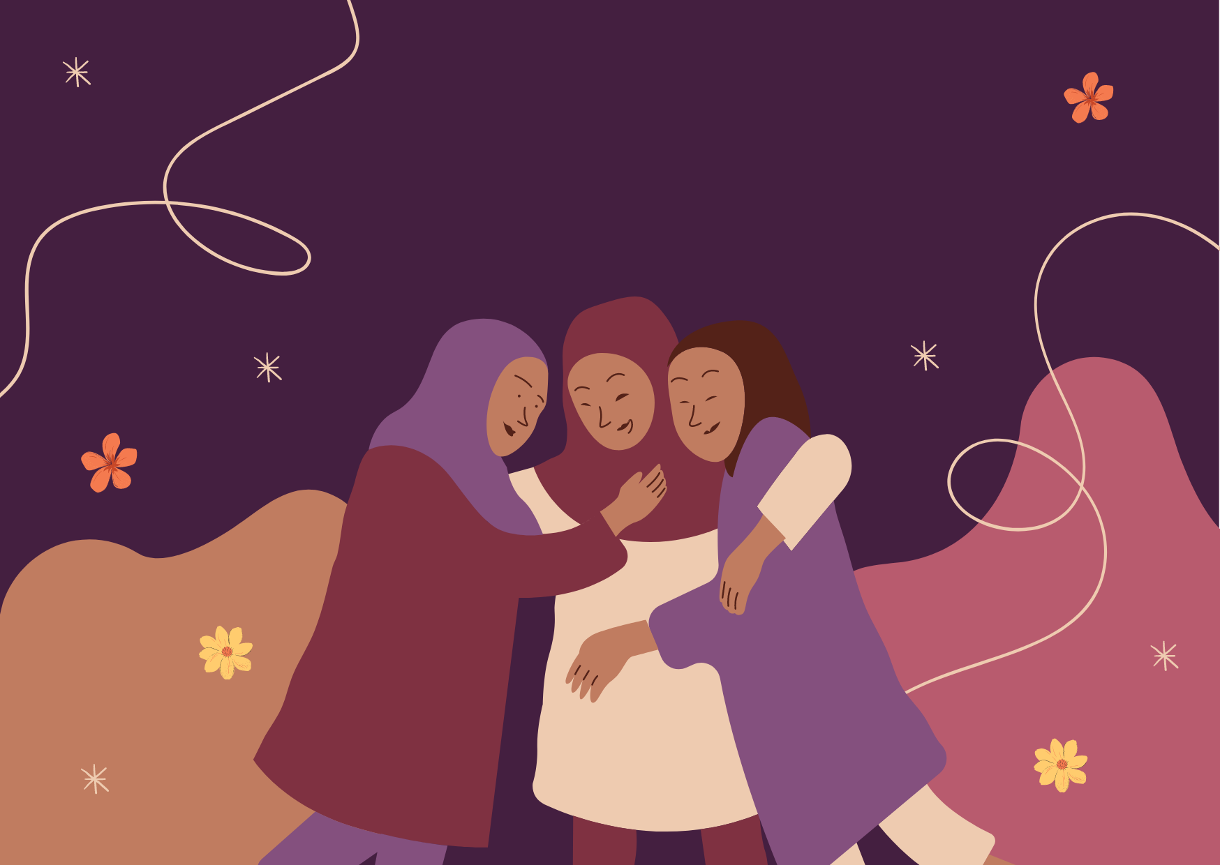 background ramadhan kartun